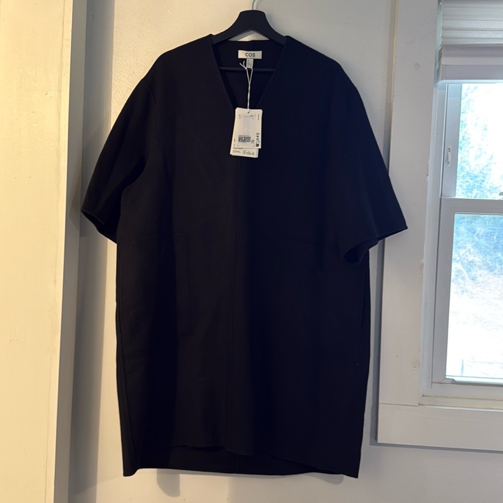 COS double-faced wool dress new with tags